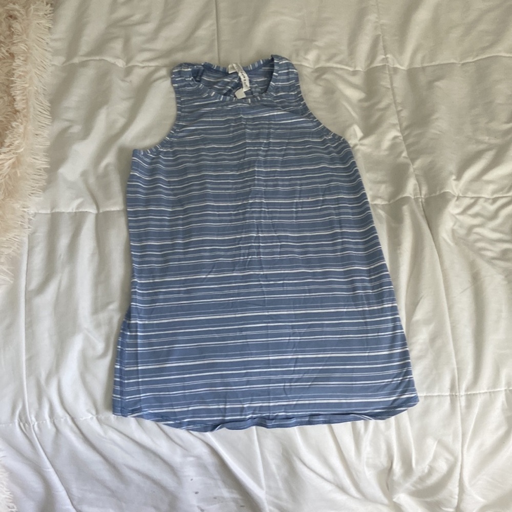 striped lululemon tank top